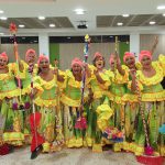 Grupo de danza Fusión Dorada ganadoras del    encuentro cultural Adulto Mayor