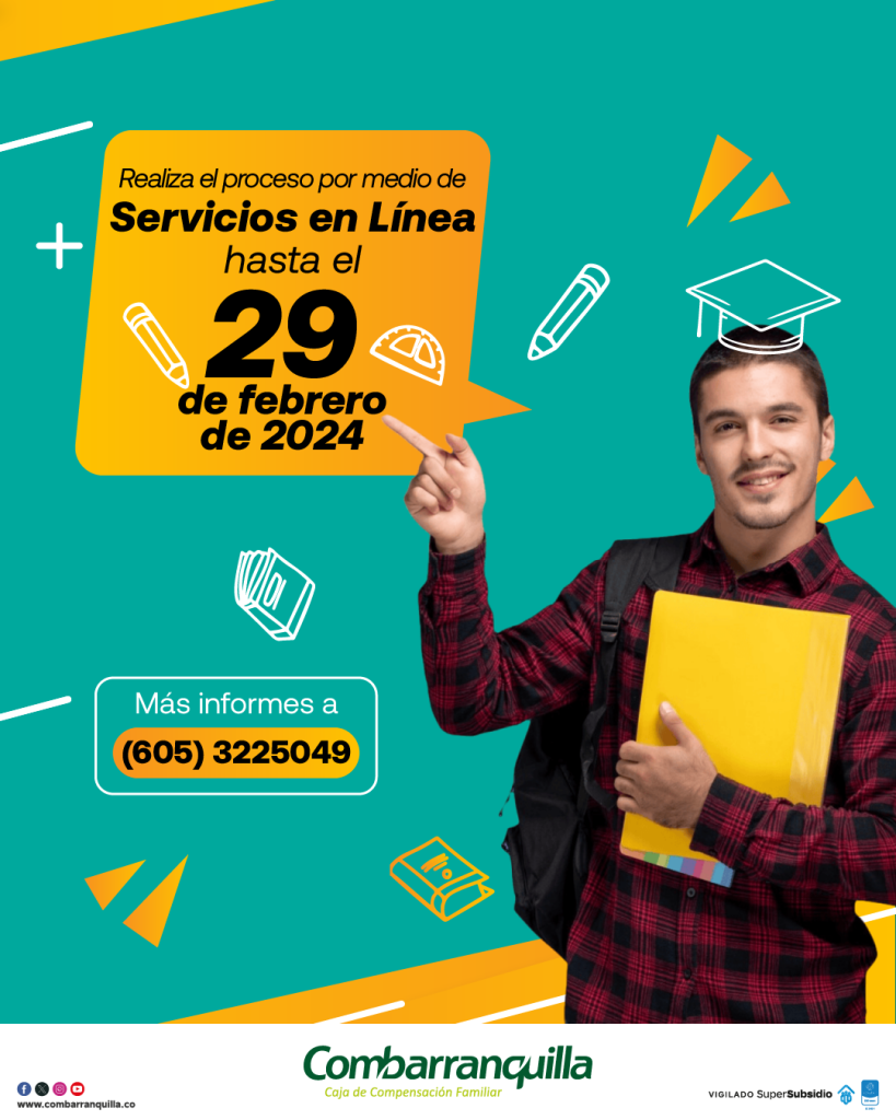 Subsidio Educativo Combarranquilla 2024 Tu Guía